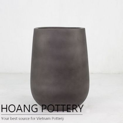 Light Cement Pear Pots (TD9103)