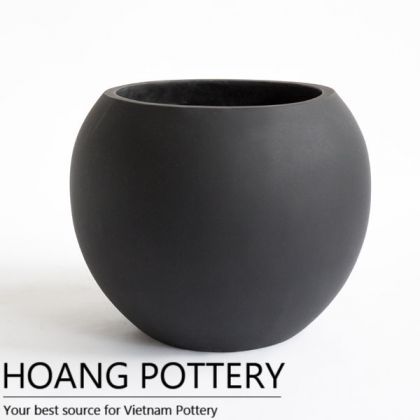 Light Cement Giant Bowl Pots (TD9106)