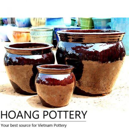 Blended Colours Ceramic Pot Outdoor (HPTR015)