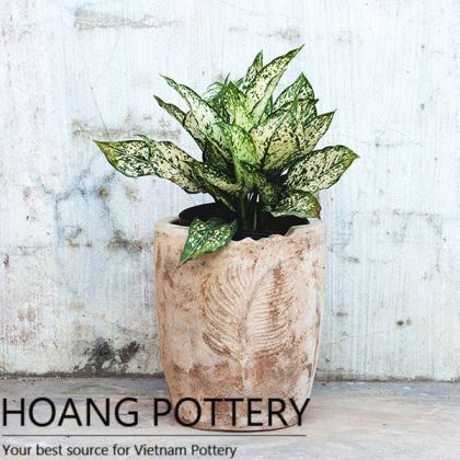 Antique Clay Garden Decor Flower Pot (HPTC064)