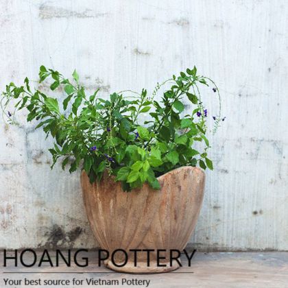 Antique Style Clay Flower Planters (HPTC042)