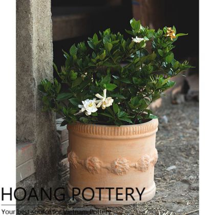 Beautiful Pattern for Decoration Flower Pots (HPTC077)