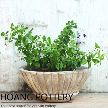 Cheap Red Clay Pottery Planter (HPTC004)