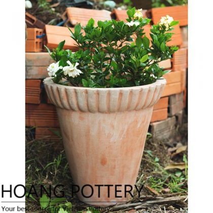 Quality Red Terracotta Flower Pots (HPTC092)