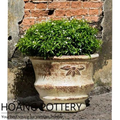 Antique Style Rustic Flower Pot (HPHP005)
