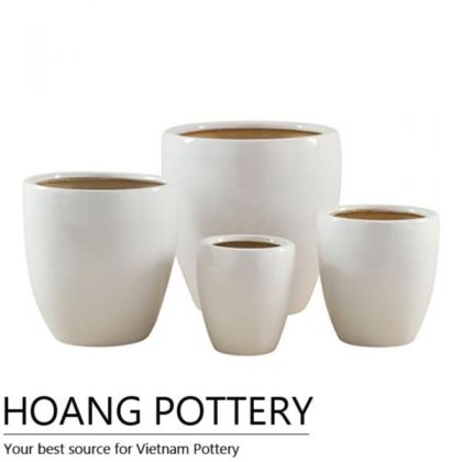 Belly Glazed Ceramic Bonsai (HPIP017)