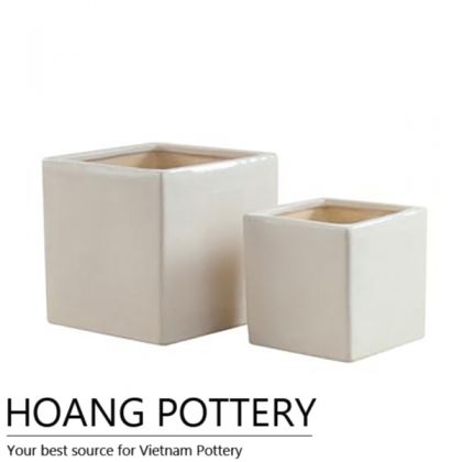 Contemporary Cube Bonsai Pot (HPIP038)