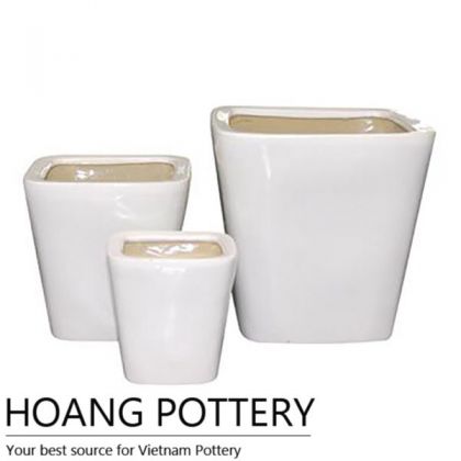 Contemporary Glazed Ceramic Bonsai Pots (HPIP042)