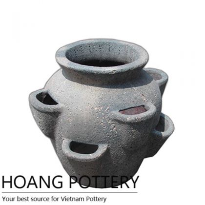 Impress Design Ceramic Olstone Jar (HPSB109)