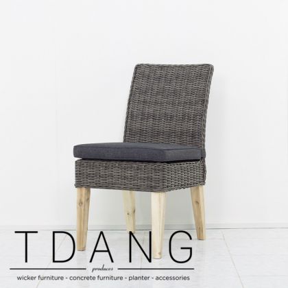 Collins Wicker Dining Side Chair (TD2041)
