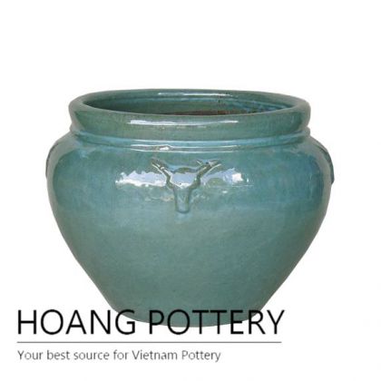Gaurus pattern ceramic bowl