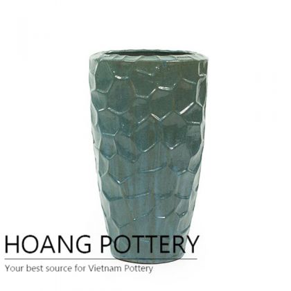 Unique handmade outdoor ceramic pot