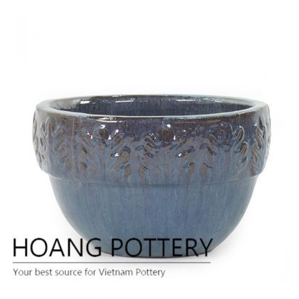 Wholesale small pattern ceramic flower pot