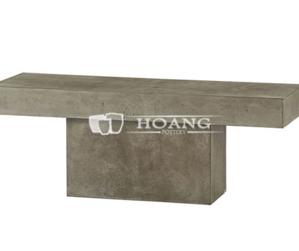 Long cement tables