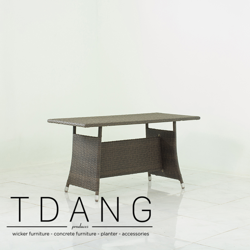 Salinas Wicker Table- TDANG Wicker Furniture