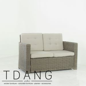 Palm Harbor Wicker Sofa 2 seats (Code 3013)