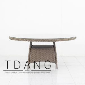 Key West Wicker Table (Code 4010)