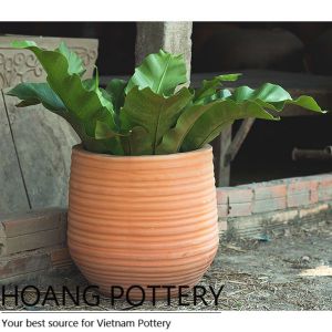 Contemporary Red Terracotta Planter (HPTC034)