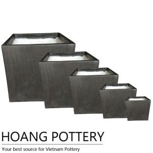 Square Terrazzo Decoration Flower Pot (TAT047)