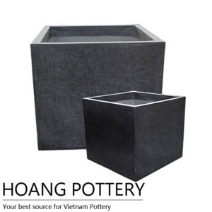 Square Terrazzo Flower Pot (TAT045)