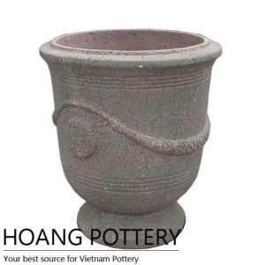 French Urn Sandblasted Flower Planter (HPSB100)