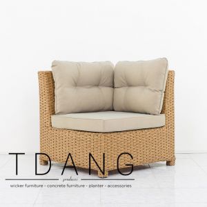 Camden Wicker Sofa Corner (TD3046)