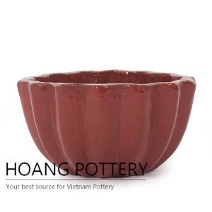 Beautiful round nose ceramic planter