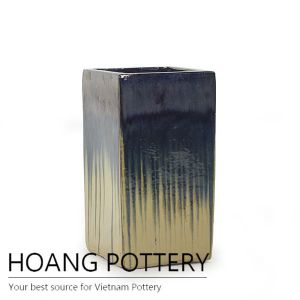 Quality square ceramic planter