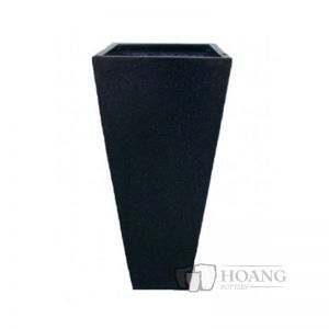 Tall Rectangle Fiberglass Pot