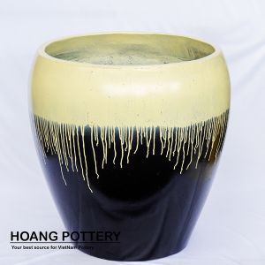 Painting Cement Pot