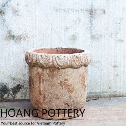 Antique Design Teracotta Flower Pot (HPTC017)