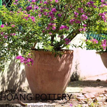 Antique Red Clay Flower Planters (HPTC100)