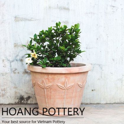 Beautiful Red Clay Flower Pots (HPTC063)