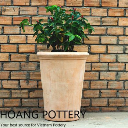Cheap Red Terracotta Garden Pots (HPTC123)