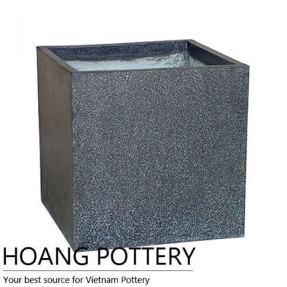 Modern Square Style Cement Flower pot (TAT046)