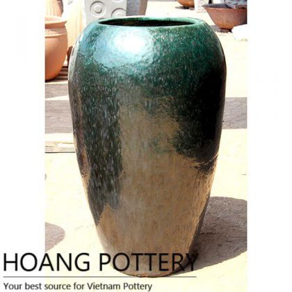 Giant Contemporary Glazed Ceramic Pots (HPTR021)