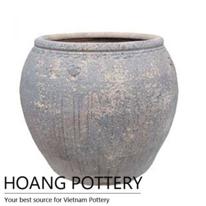 Antique Style Olstone Pot Garden Decor (HPSB065)