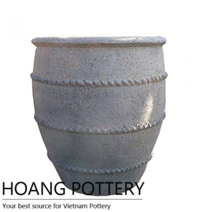 Big Round Bowl OldStone Flower Pots (HPSB013)