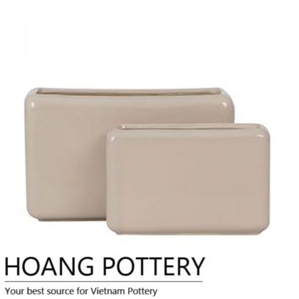 Glazed Ceramic Decoration Bonsai Pots  (HPIP044)