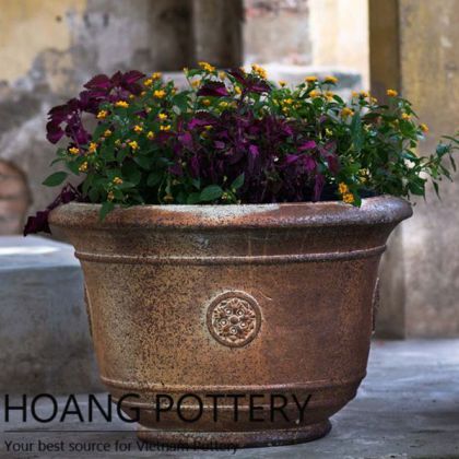 Quality Rustic Flower Pot Garden Decor (HPHP108)
