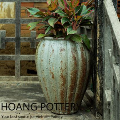 Rustic Flower Jar Decor (HPHP069)