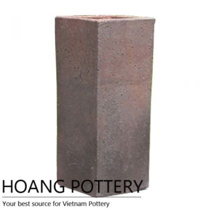 Tall Ceramic Oldstone Planter Outdoor and Indoor Decor (HPSB062)