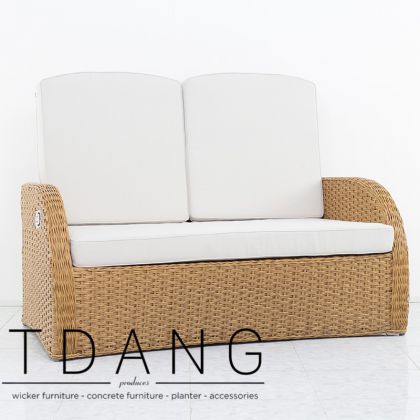 Mandalay Wicker Sofa 2 Seats (TD3043)
