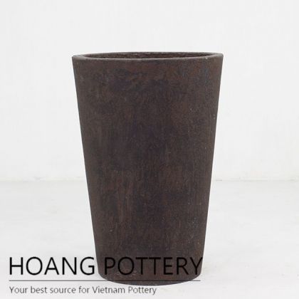 High vase alantis cement planter ( HPR026)