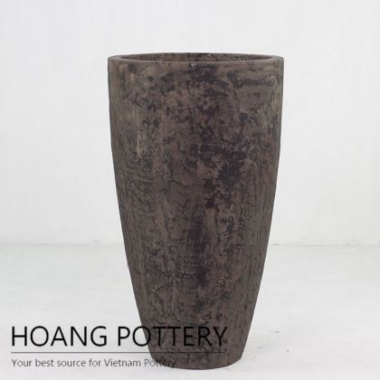 Vase elegant alantis cement pot ( HPR027)