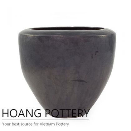 Wholesale round ceramic planter pot